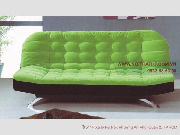 Sofa bed tiết kiệm diện tích xanh lá DA38