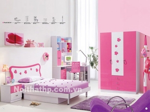 Giường tủ trẻ em giá rẻ MS8625